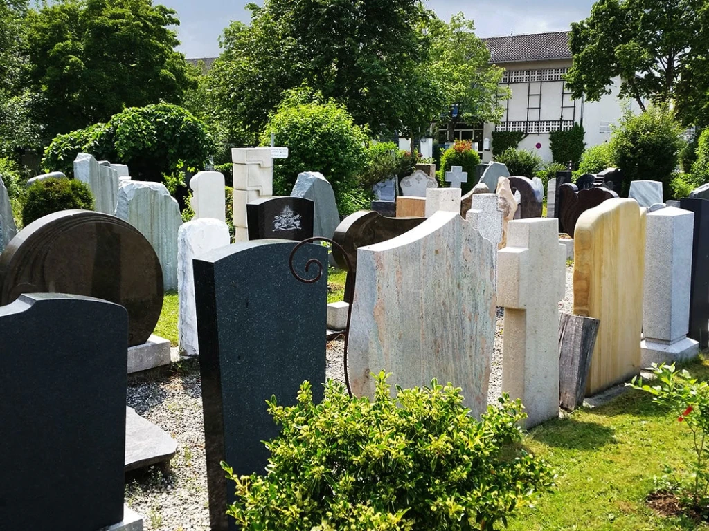 Der Friedhof in Rimsting ist oft unser Arbeitsplatz